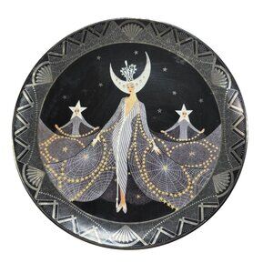 Royal Doulton Queen of the Night Ltd Edition Fine Bone China Plate House of Erte